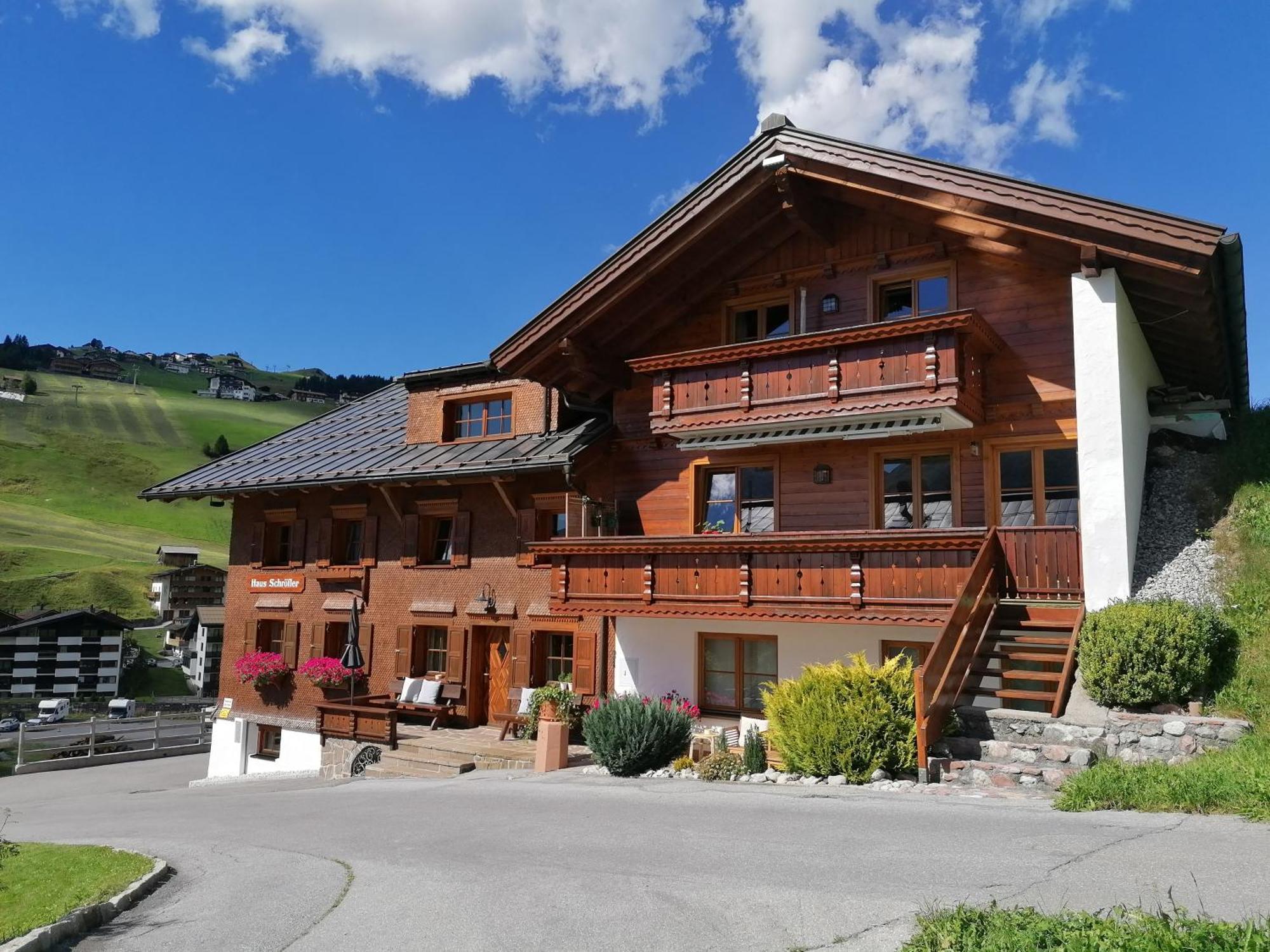 Haus Schroefler Lejlighed Lech am Arlberg Eksteriør billede