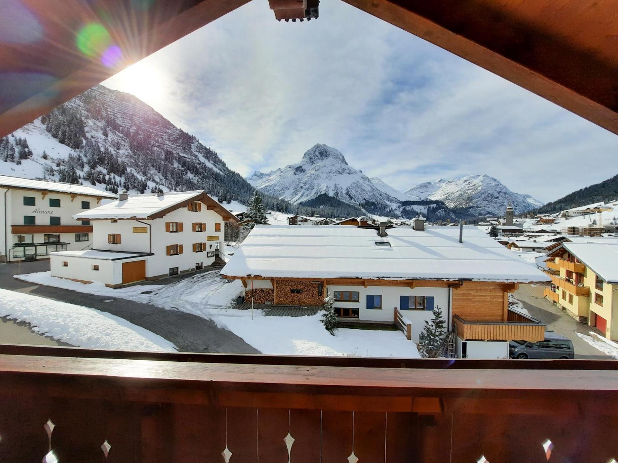 Haus Schroefler Lejlighed Lech am Arlberg Eksteriør billede